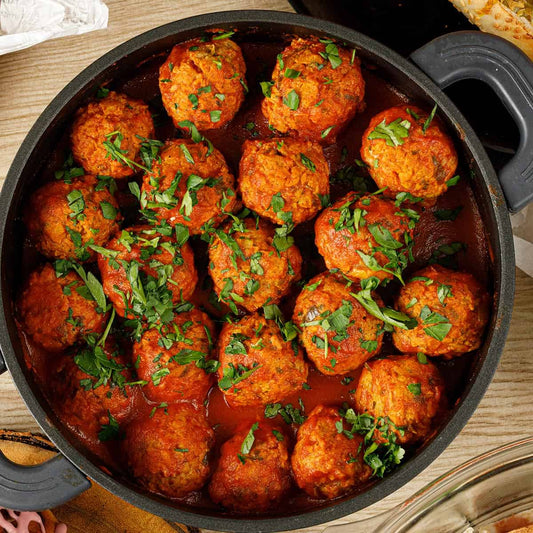 Vegan ChickenFree meatballs