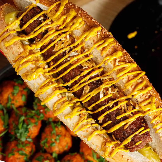 BeefFree Vegan hot dog