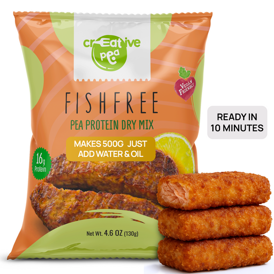 Creative Pea Plant Based Fish Meat Substitute From Pea Protein Fishfree, 1 Count
