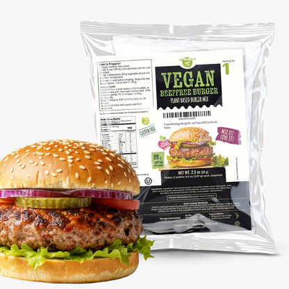 Creative Pea Burger Pea Protein Mix 1 pack front packaging
