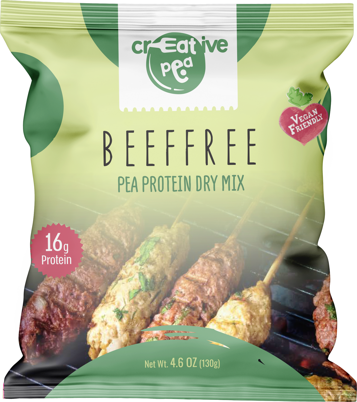 Creative Pea Plant Based Beef Meat Substitute From Pea Protein Beeffree, 1 Count