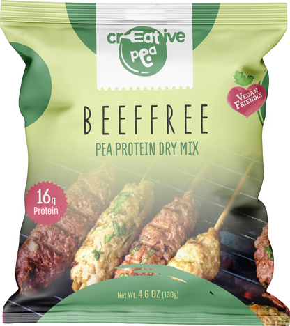 תערובת בשר ייחודית BEEFFREE המבוססת על חלבון אפונה