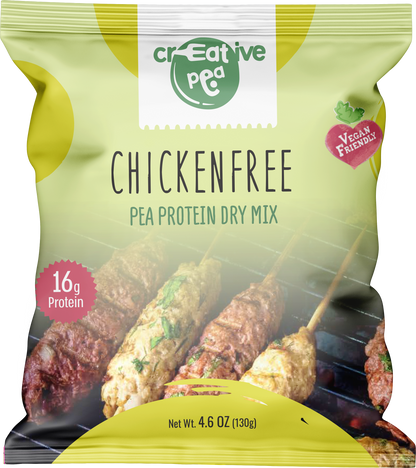 CHICKENFREE Sustituto de pollo a base de proteína de guisante