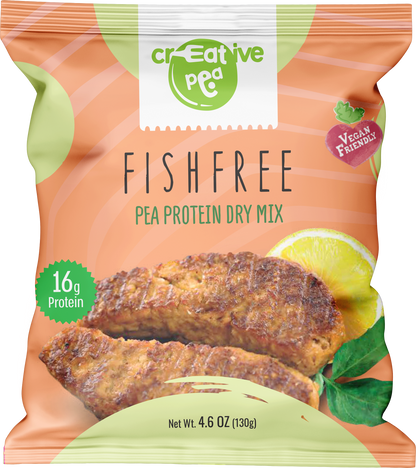 Creative Pea Plant Based Fish Meat Substitute From Pea Protein Fishfree, 1 Count