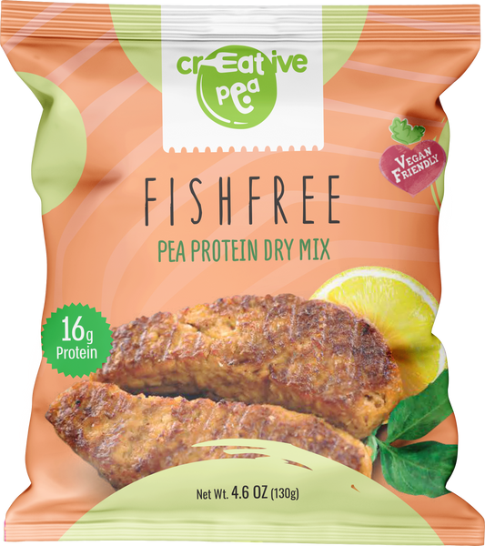 Creative Pea Plant Based Fish Meat Substitute From Pea Protein Fishfree, 1 Count