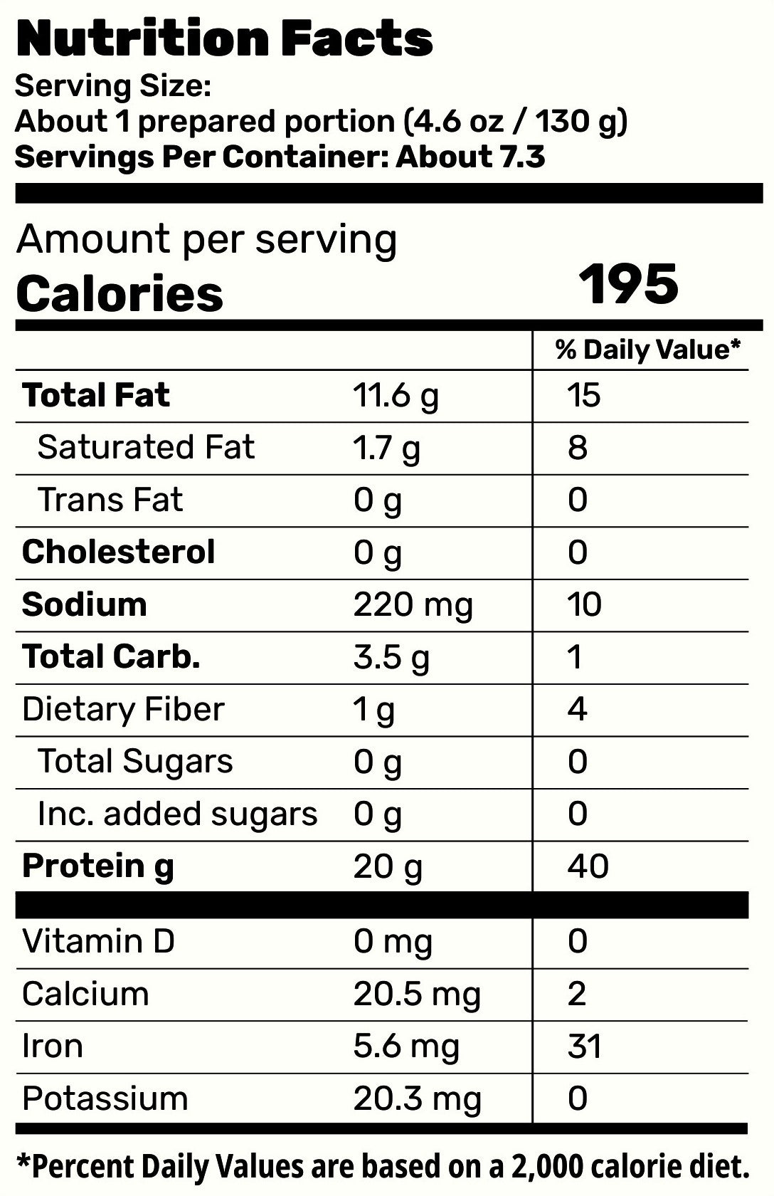 Vegan Chicken Plant Based Meat (New Improved Blend, 227g) – High-Protein Pea Protein, Keto-Friendly, Gluten-Free & Sustainable - 1 Pack