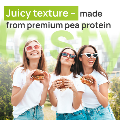 Vegan Beef Plant Based Meat (New Improved Blend, 227g) – High-Protein Pea Protein, Keto-Friendly, Gluten-Free & Sustainable - 1 Pack