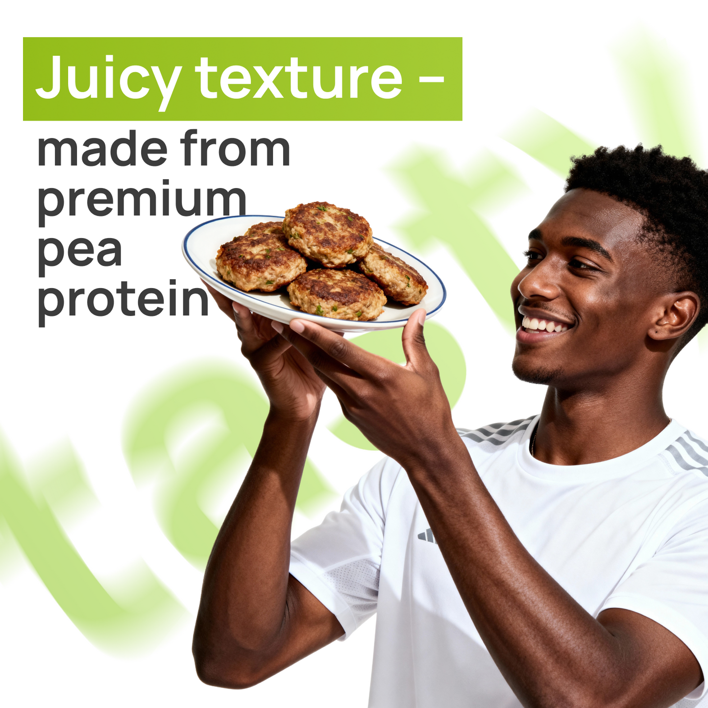 Vegan Beef Plant Based Meat (New Improved Blend, 227g) – High-Protein Pea Protein, Keto-Friendly, Gluten-Free & Sustainable - 1 Pack