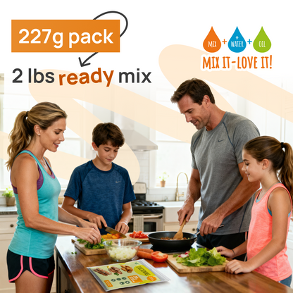 Vegan Chicken Plant Based Meat (New Improved Blend, 227g) – High-Protein Pea Protein, Keto-Friendly, Gluten-Free & Sustainable - 1 Pack