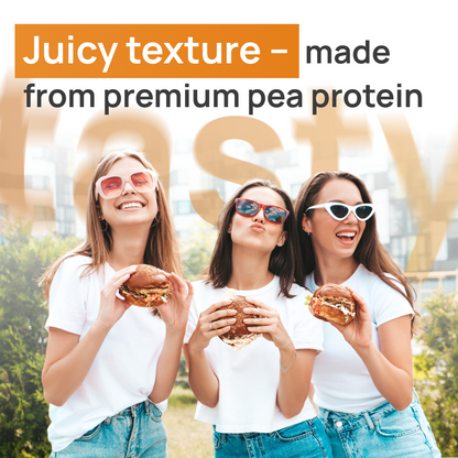 Vegan Chicken Plant Based Meat (New Improved Blend, 227g) – High-Protein Pea Protein, Keto-Friendly, Gluten-Free & Sustainable - 1 Pack