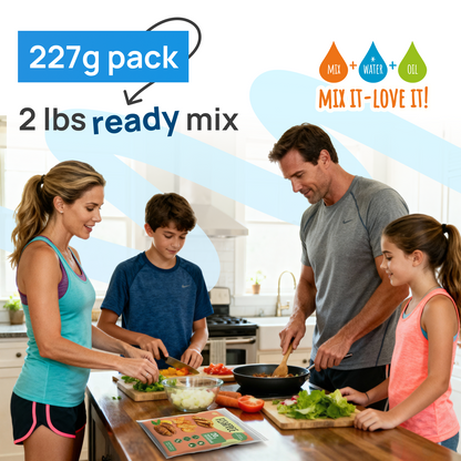 Vegan Fish Plant Based Meat (New Improved Blend, 227g) – High-Protein Pea Protein, Keto-Friendly, Gluten-Free & Sustainable - 1 Pack